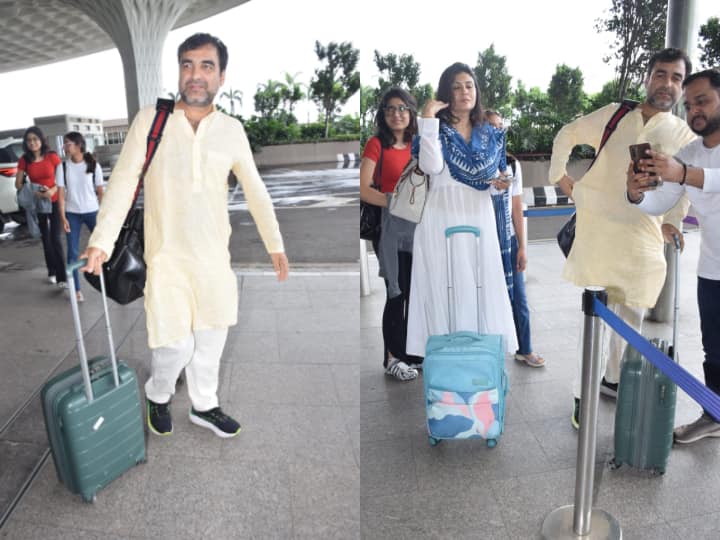 Pankaj Tripathi With Family: पंकज त्रिपाठी को रविवार को परिवार के साथ एयरपोर्ट पर स्पॉट किया गया. इस दौरान उनकी पत्नी मृदुला और बेटी आशी भी उनके साथ नजर आईं.