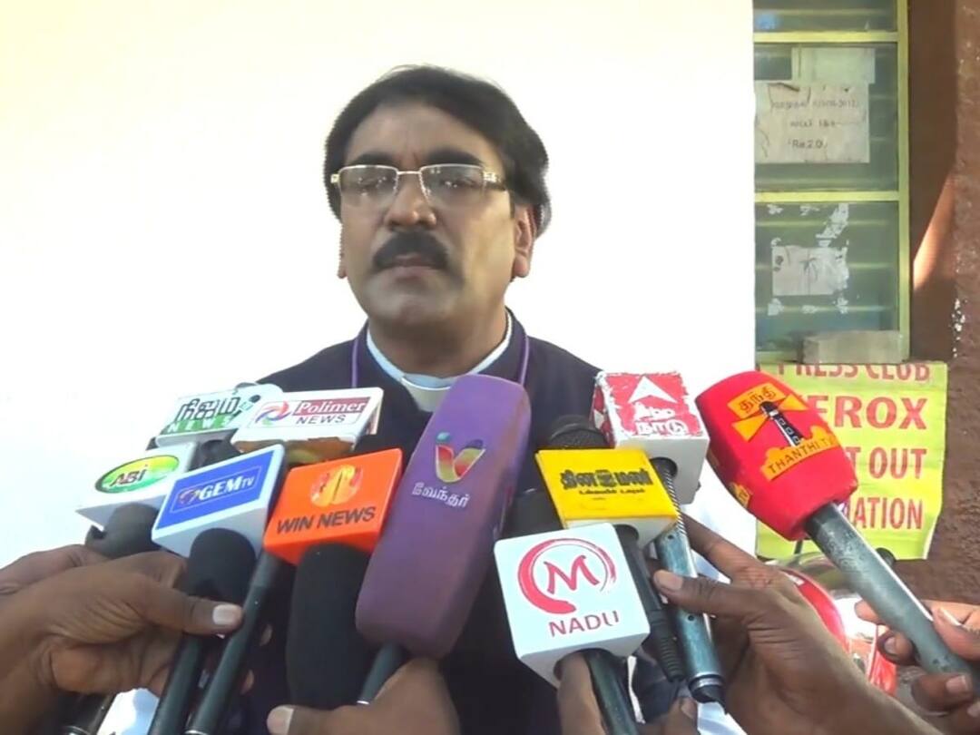 எம்பி ஞானதிரவியத்தை உடனடியாக கைது செய்ய வேண்டும் - பேராயர் காட்பரே நோபல் குற்றச்சாட்டு!