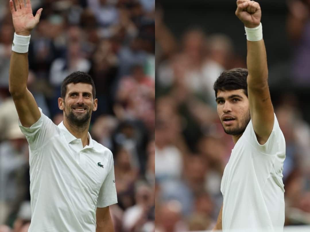 Wimbledon 2023 Mens Final Novak Djokovic vs Carlos Alcaraz Head to Head Stats Records Match Predictions Wimbledon 2023 Final: అనుభవం వర్సెస్ అద్భుతం - నేడే వింబుల్డన్ మెన్స్ ఫైనల్స్ - జకో జోరును అల్కరాస్ అడ్డుకునేనా?