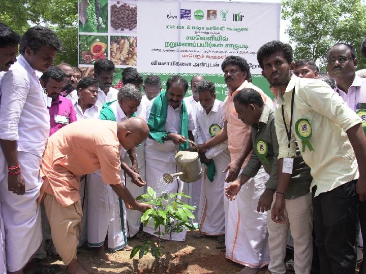 Cauvery Calling: ஒரு கோடி மரங்களை நட்டுள்ள காவேரி கூக்குரல் இயக்கத்திற்கு தமிழக சுற்றுச்சூழல் துறை அமைச்சர் பாராட்டு