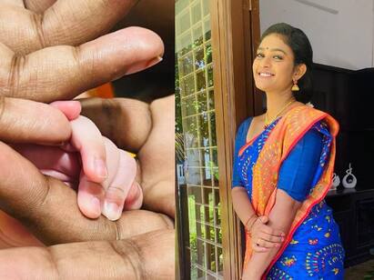 Serial Actress Nakshathra  blessed with a girl baby Actress Nakshathra: அம்மாவான ‘யாரடி நீ மோகினி’ சீரியல் நடிகை நக்ஷத்ரா .. இணையத்தில் குவியும் வாழ்த்துக்கள்...!