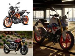 ट्रायंफ स्पीड 400, केटीएम 390 ड्यूक और बीएमडब्ल्यू जी 310 बाइक में कौन है बेहतर, देखिए कंपेरिजन