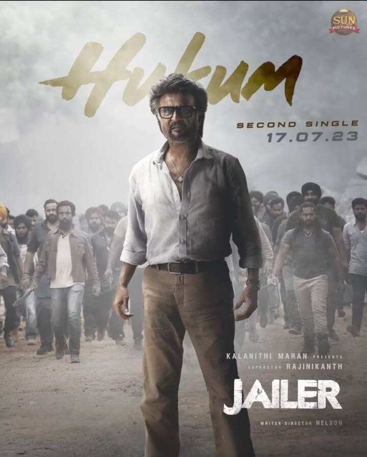 தற்போது இப்படத்தின் இரண்டாவது சிங்கிள் ’ஹூக்கும்’ என்ற பாடலை படக்குழூ இன்று மாலை வெளியிடவுள்ளது.