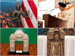 105 Trafficked Antiquities Of Religious And Cultural Significance To Return To India From US — IN PICS