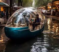 संपूर्ण दिल्ली जलमय झाल्यास, दृश्य कसं असेल? AI नं दाखवलं भविष्यातलं वास्तव, फोटो पाहुन धक्का बसेल