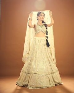 Surbhi Jyoti Casts A Spell With Her Magical Look In An Embellished Lehenga | SEE PICS