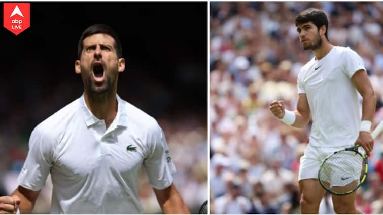 Wimbledon 2023: You inspired me a lot since I was born, Carlos Alcaraz said of Novak Djokovic Carlos Alcaraz: জন্মের পর থেকে তোমাকে টুর্নামেন্ট জিততে দেখেছি, জকোভিচকে হারিয়ে নায়কবন্দনা আলকারাজ়ের