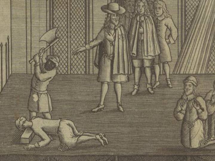इंग्लैंड में हुए सिविल वॉर के बाद चार्ल्स I को कैद कर लिया गया. 20 जनवरी 1649 को वेस्टमिंस्टर हॉल में हाई कोर्ट न्यायालय ने उन पर राजद्रोह का मुकदमा चलाया.