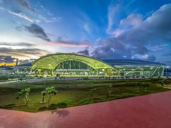 port blair new terminal pm narendra modi inauguration 18 july veer savarkar international airport Andaman Nicobar Airport : 710 कोटींचा खर्च! वीर सावरकर विमानतळाचं नवं टर्मिनल, उद्या पंतप्रधानांच्या हस्ते उद्घाटन