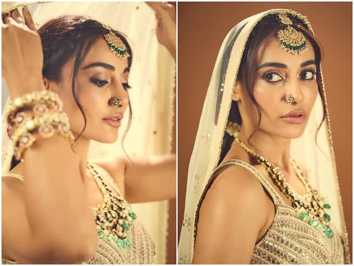 Surbhi Jyoti never misses out on a chance to enthrall her fans with her captivating looks.