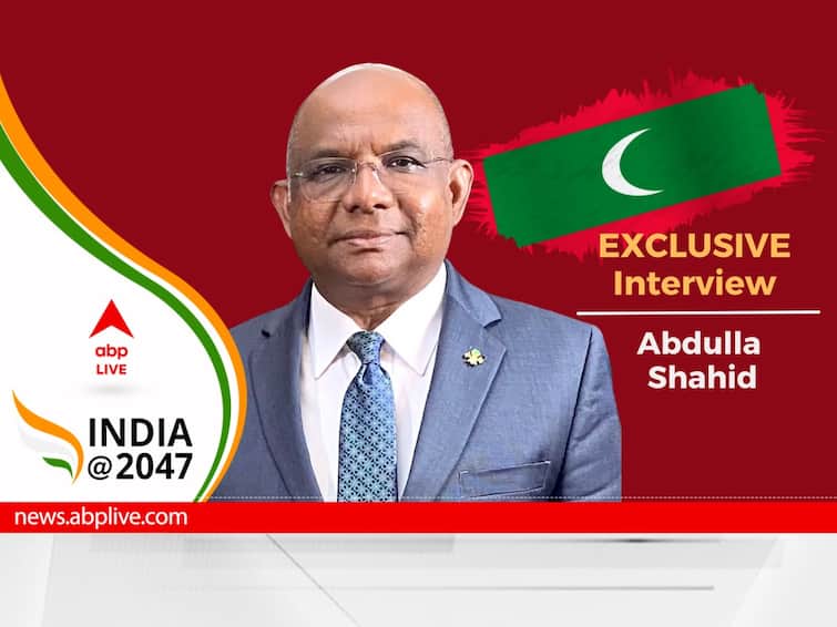Destabilising Maldives Interest Of Countries Eyeing Control Over Indian Ocean Foreign Minister Abdulla Shahid exclusive Destabilising Maldives Interest Of Countries Eyeing Control Over Indian Ocean: Abdulla Shahid