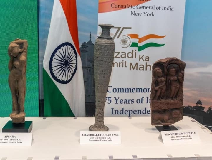 PM Narendra Modi US Visit: प्रधानमंत्री नरेंद्र मोदी ने अपनी राजकीय यात्रा के दौरान घोषणा की थी कि भारत से चुराई गई 100 से भी ज्यादा प्राचीन वस्तुएं अमेरिका लौटाएगा.