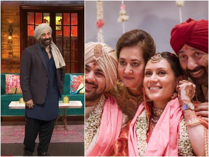 With the arrival of daughter-in-law Drisha Acharya, the absence of a daughter is complete, said Sunny Deol on ‘The Kapil Sharma’ show