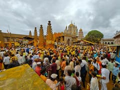 Somvati Amavasya : सोन्याची जेजुरी.. सोमवती अमावस्येनिमित्त खंडेरायाच्या दर्शनासाठी भाविक मोठ्या संख्येने जेजुरीत