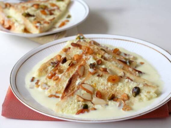 Shahi Tukda Recipe: बाहर की मिठाई से करना चाहते हैं परहेज, तो घर पर जरूर ट्राई करें शाही टुकड़ा