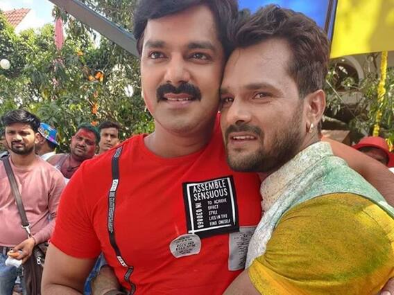 Khesari Lal Yadav और Pawan Singh ने एक दूसरे को दी जादू की झप्पी, क्या दुश्मनी खत्म ? | ENT LIVE