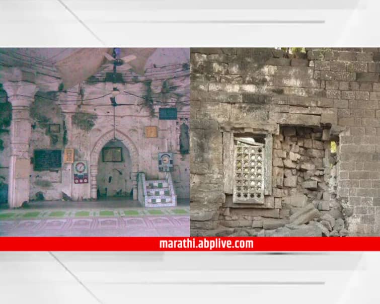 maharashtra news nashik news ancient Pandava Wada or mosque in Erandol town of Jalgaon Jalgaon : जळगावच्या एरंडोल शहरातील पुरातन वास्तू पांडव वाडा की मशीद? दोन्ही गटाचं म्हणणं काय? 