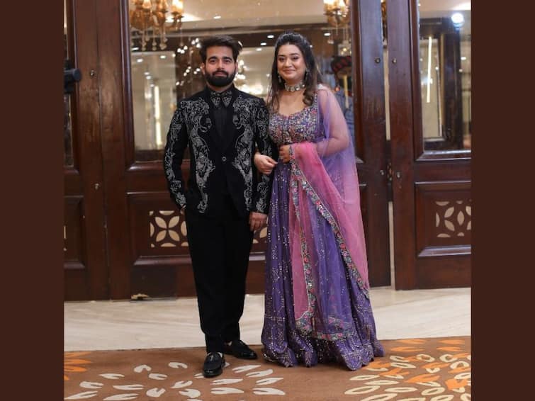 Newlyweds Digital Creator Mudit Sharma And Priya Yagnik Sharma Celebrate 3rd Month Anniversary With Lavish Reception Party In Moscow