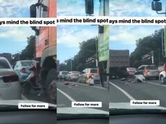 Shocking Video: ਕੁੜੀ ਦੇ ਉਪਰੋਂ ਲੰਘਿਆ ਪੂਰਾ ਟਰੱਕ, ਫਿਰ ਮਿਲੀ ਇਸ ਹਾਲਤ 'ਚ! ਵਾਇਰਲ ਵੀਡੀਓ ਦੇਖ ਕੇ ਹੋ ਜਾਵੋਗੇ ਹੈਰਾਨ...