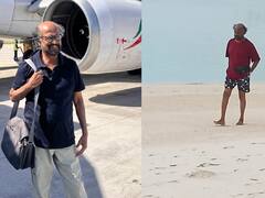 Actor Rajinikanth in Maldives: மாலத்தீவில் நடிகர் ரஜினிகாந்த் - கடற்கரையில் ரிலாக்ஸாக ஒரு வாக் - வைரலாகும் புகைப்படம்!