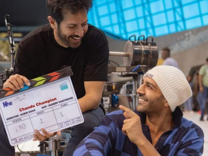 Kartik Aaryan shoots water scene of Chandu Champion in 102 degree fever In London 102 डिग्री बुखार में तपते हुए Kartik Aaryan ने पानी में शूट किया मुश्किल सीन, सामने आ खड़ी हुई थी ये मजबूरी!