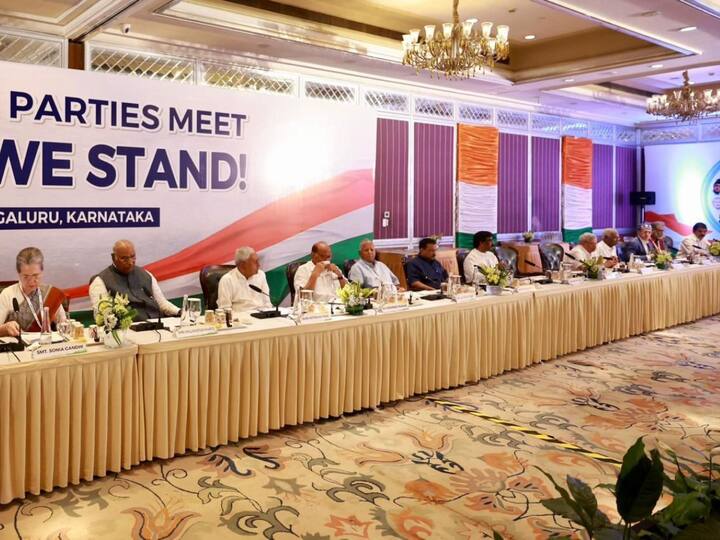 The Opposition is likely to sign a joint declaration form a sub-committee to draft a common minimum programme for the functioning of the alliance for the 2024 Lok Sabha elections. (Source: Congress)