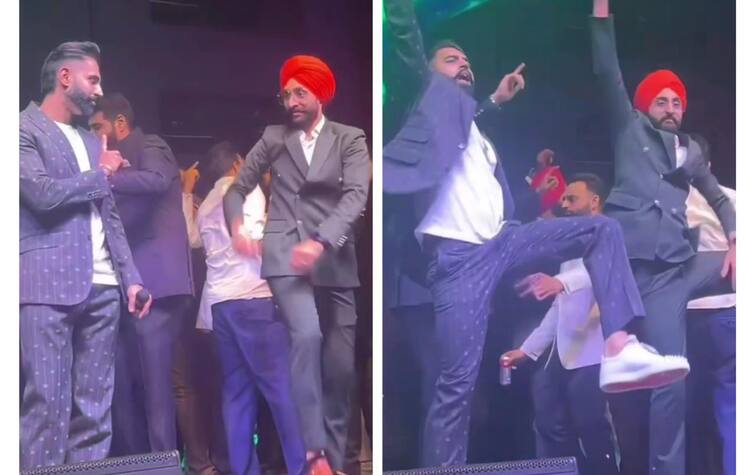 parmish verma teaching dance step to his fans during live show video wins fan s hearts Parmishh Verma: ਪਰਮੀਸ਼ ਵਰਮਾ ਨੇ ਲਾਈਵ ਸ਼ੋਅ ਦੌਰਾਨ ਸਟੇਜ 'ਤੇ ਫੈਨ ਨੂੰ ਡਾਂਸ ਕਰਨਾ ਸਿਖਾਇਆ, ਫੈਨਜ਼ ਬੋਲੇ- 'ਡਾਊਨ ਟੂ ਅਰਥ'