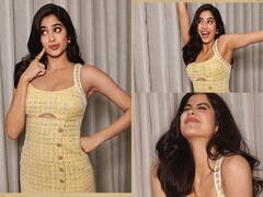 Jahnvi Kapoor: 'ஸ்ட்ராபெர்ரி கண்ணே விண்வெளி பெண்ணே..' வைரலாகும் நடிகை ஜான்வி கபூரின் க்யூட் புகைப்படங்கள்!