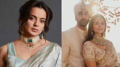 Kangana Ranaut: ਕੰਗਨਾ ਰਣੌਤ ਨੇ ਆਲੀਆ ਭੱਟ-ਰਣਬੀਰ ਕਪੂਰ 'ਤੇ ਕੱਸੇ ਤਿੱਖੇ ਤੰਜ, ਵਿਆਹ ਨੂੰ ਲੈਕੇ ਵੀ ਚੁੱਕੇ ਸਵਾਲ