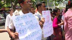 Job Seekers Agitation: বিরোধীদের বৈঠকের দিনেই এসএলএসটি চাকরি প্রার্থীদের প্রতিবাদ মিছিল সল্টলেকে