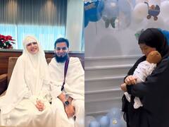 न्यू बॉर्न बेबी को लेकर घर पहुंचीं सना खान को मिला पति से सरप्राइज, घर पर हुआ ग्रैंड वेलकम