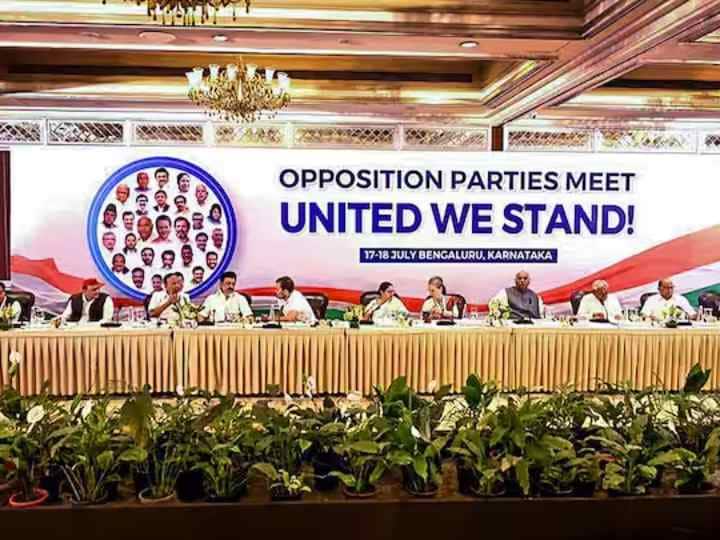 Opposition Parties Meeting In which many leaders of the opposition targeted the Bharatiya Janata Party 'BJP सरकार में देश के लोकतंत्र के साथ हो रहा खिलवाड़', विपक्षी दलों की बेंगलुरु में हुई बैठक में जानें किसने क्या कहा?