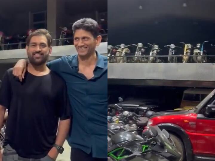 Venkatesh Prasad totally amazed after seeing MS Dhoni's bike and car collection watch video her Watch: धोनी के गैराज में थी शोरूम से ज्यादा बाइक, हुआ है चौंकाने वाला खुलासा