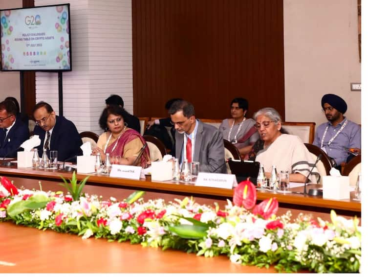 G20 FM Meeting Nirmala Sitharaman Cryptocurrencies Global Regulatory Framework FMCBG Meeting Gandhinagar Digital Asset