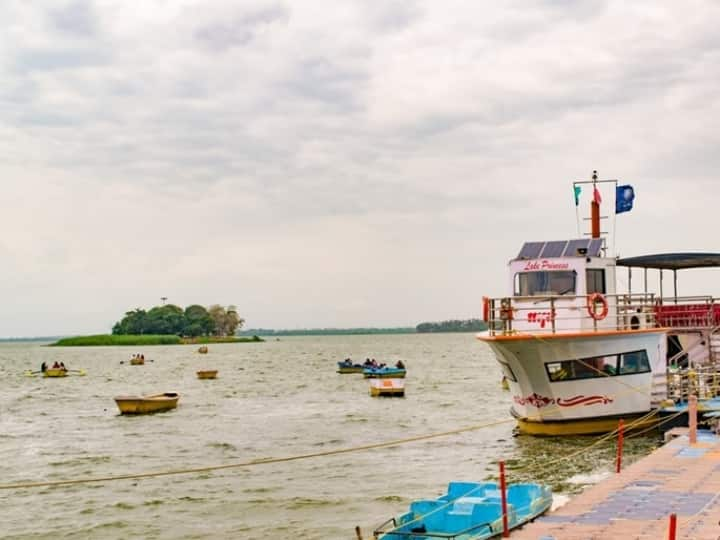 MP Rain Alert Bhopal Bada Talab Water Level Increases IMD Issues Warning of Heavy Rainfall ANN MP Rain Alert: अल सुबह से भोपाल तरबतर, बढ़ा बड़े तालाब का जलस्तर, जानें और कितनी होगी बारिश