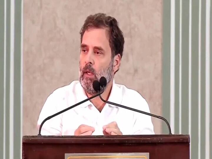 Rahul Gandhi at Opposition meeting says the fight is against BJP and its ideology இந்தியாவின் குரலை மீட்டெடுப்பதற்கான போராட்டம்..எதிர்க்கட்சிகள் கூட்டத்தில் ராகுல் காந்தி பேச்சு