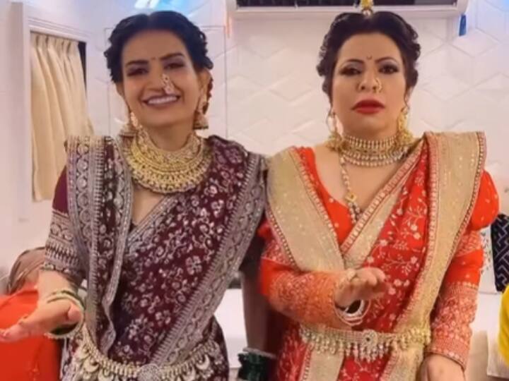 Taraak Mehta Ka Ooltah Chashmah fame actresses Priya Ahuja and Jennifer Mistry new project come together viral video Taraak Mehta Ka Ooltah Chashmah छोड़ने के बाद अब एक साथ आईं 'रीटा रिपोर्टर' और 'मिसेज सोढ़ी', नए प्रोजेक्ट में दिखेंगी साथ!