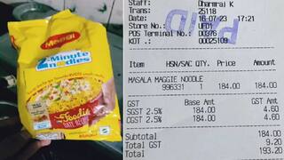 Viral News: ਏਅਰਪੋਰਟ 'ਤੇ 193 ਰੁਪਏ 'ਚ ਵਿਕ ਰਹੀ ਮਸਾਲਾ ਮੈਗੀ, ਬਿੱਲ ਦੇਖ ਲੋਕ ਰਹਿ ਗਏ ਹੈਰਾਨ