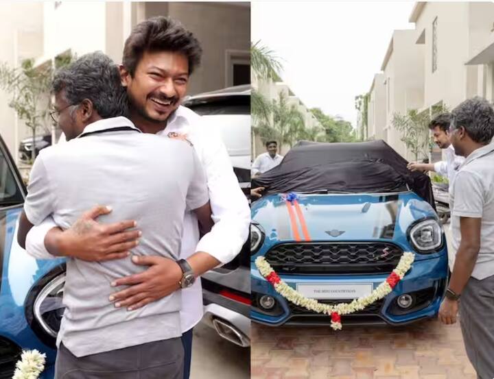 இப்படத்தின் வெற்றியை கொண்டாடும் விதமாக முன்னாள் நடிகர் உதயநிதி ஸ்டாலின் இயக்குனர் மாரிசெல்வராஜூக்கு புது காரை பரிசு அளித்துள்ளார்.