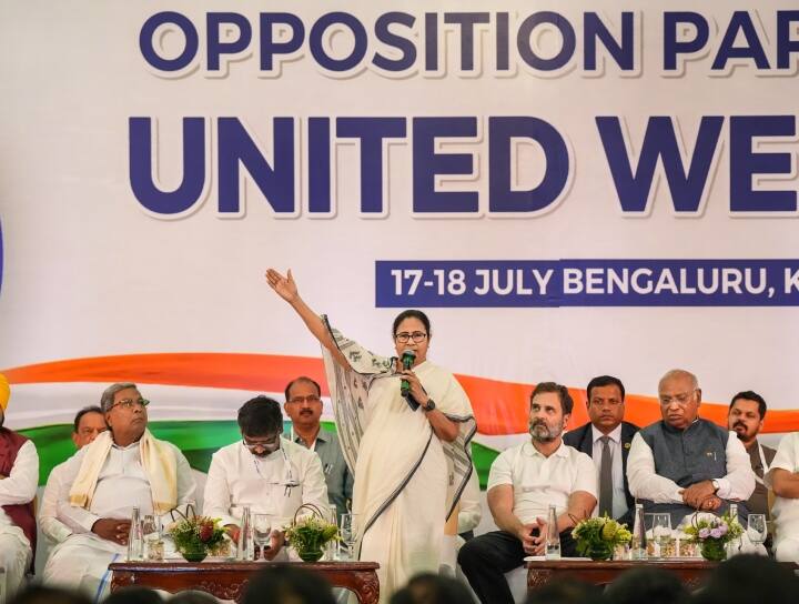 TMC Chief Mamata Banerjee Suggested Opposition Parties Alliance Name India And Rahul Gandhi Gave It Meaning