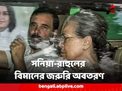 বিরোধী বৈঠক সেরে ফেরার পথে বিপত্তি, খারাপ আবহাওয়ার জেরে সনিয়া-রাহুলের বিমানের জরুরি অবতরণ