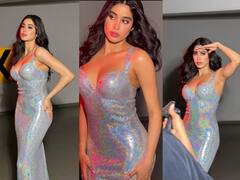 Janhvi Kapoor : 'அது கண்ணா இல்ல கரண்டா? கன்ஃப்யூஷன்..' பார்ட்டி உடையில் பளபளக்கும் ஜான்வி!