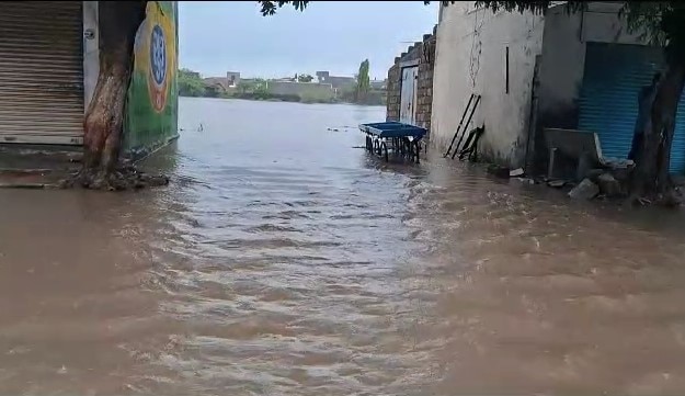 Gujarat Rain: કુતિયાણામાં 7 તો માધવપુરમાં 5 ઈંચ વરસાદથી જળબંબાકાર, આ વિસ્તારોમાં આપવામાં આવ્યું રેડ એલર્ટ