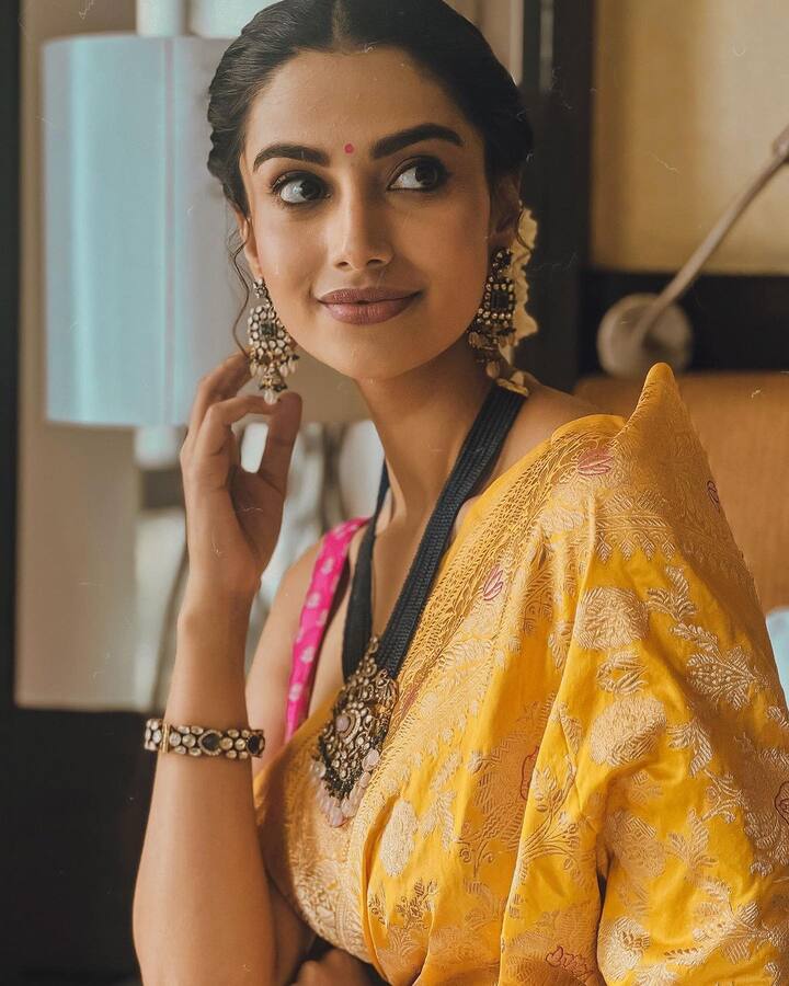 మీనాక్షి చౌదరి బ్యూటీఫుల్ ఫోటోస్.
