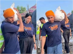 Randeep Hooda Delivers Flood Relief Supplies In Haryana Alongside Girlfriend Lin Laishram; Posts Video