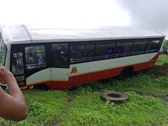 वर्ध्यामध्ये एसटी बसचा अपघात, चालकाच्या सतर्कतेमुळे अनर्थ टळला, 6 प्रवासी जखमी