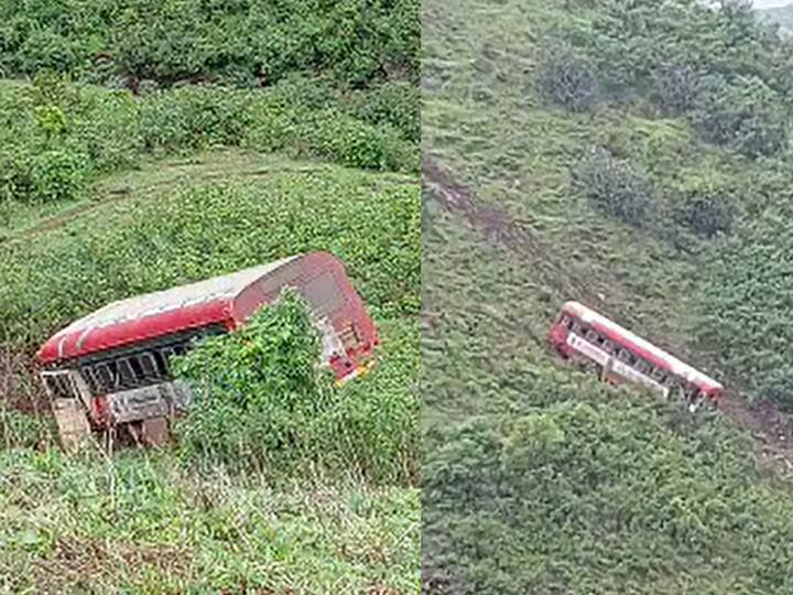 मागील आठवड्यात 12 जुलै रोजी सप्तशृंग गडावरील (Saptashrungi Gad) गणपती टप्प्याजवळ बस कोसळली होती.