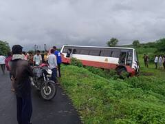 वर्ध्यामध्ये एसटी बसचा अपघात, चालकाच्या सतर्कतेमुळे अनर्थ टळला, 6 प्रवासी जखमी
