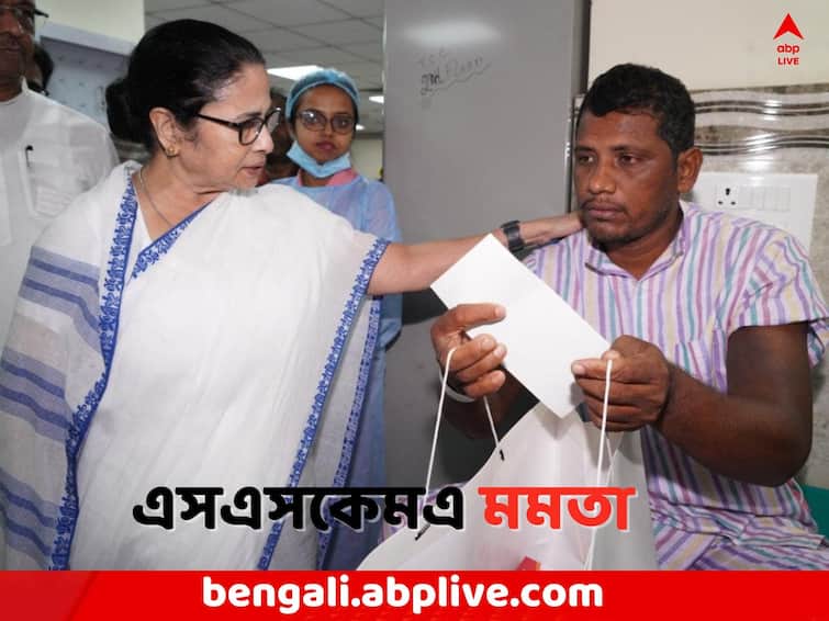 Panchayat Poll Violence: CM Mamata Banerjee visit at SSKM Hospital to see injured TMC workers Panchayat Poll Violence: আহত TMC কর্মীদের দেখতে এসএসকেএম-এ মমতা