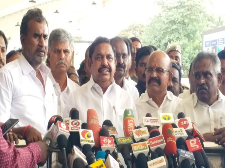 Opposition leader Edappadi Palaniswami asked Why not give Rs.1000 to all the women EPS On RS.1000 Scheme: 'அனைத்து பெண்களுக்கும் ரூ.1000 தராதது ஏன்..?’ எதிர்க்கட்சி தலைவர் எடப்பாடி பழனிசாமி கேள்வி